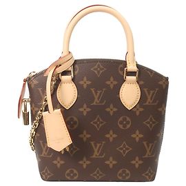 Bolso Lockit BB Monogram de Louis Vuitton Castaño