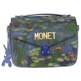 Pochette Metis Édition Limitée Jeff Koons Imprimé Monet en Toile Louis Vuitton Multicolore