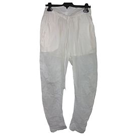Autre Marque Pantalones de algodón blanco Ria Dunn Lost & Found Blanco