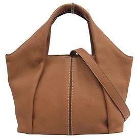 Borsa in pelle marrone Tod's Marrone