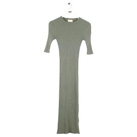 Alexandra Golovanoff Robe kaki Kaki
