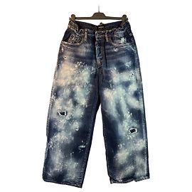 Jeans délavés Distressed de Dsquared2 Bleu