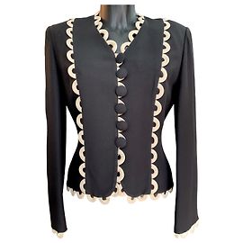 Giacca nera e beige Moschino Cheap & Chic Altro