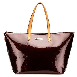 Bolsa 2 em 1 Monogram Vernis Bellevue GM da Louis Vuitton Marrom Outro
