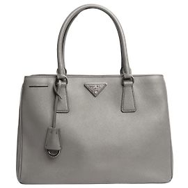 Prada Grey galleria top handle bag Grey