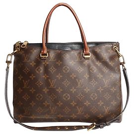 Louis Vuitton Borsa a spalla Pallas Monogram 2016 marrone Marrone