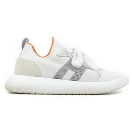 Tênis Hermès Marrom Branco