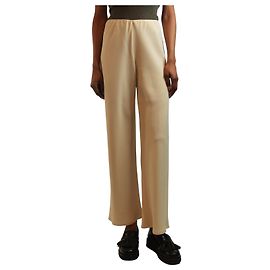 Vince Creme Seidenhose - Größe XS Roh