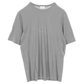 Yves Saint Laurent Top en coton Saint Laurent Paris Vert