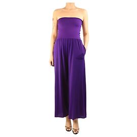 Eres Jumpsuit sans manches en jersey Purple Dao - taille M Violet