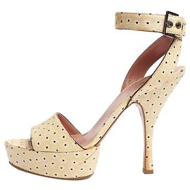 Alaïa Tacchi gialli a pois - taglia EU 37 Giallo