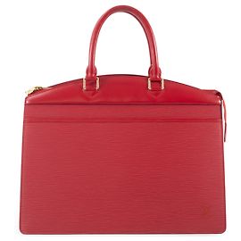 Bolso de mano de cuero Epi Riviera Louis Vuitton Roja