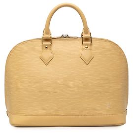 Louis Vuitton Alma PM Epi Amarillo Amarillo