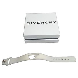 Pulseira de relógio Givenchy em borracha branca Branco