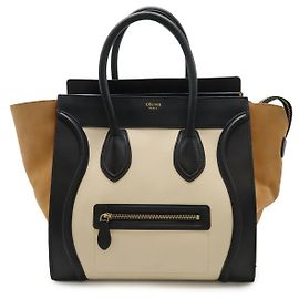 Céline Borsa Tote Mini Luggage di Celine Nero