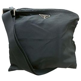 Borsa a Spalla in Nylon Prada Nero