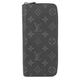 Louis Vuitton Monogram Long Wallet Black