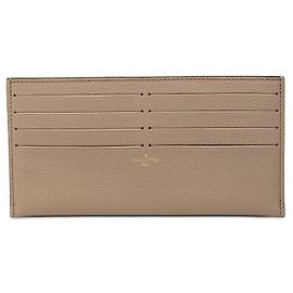 Louis Vuitton Pochette Felicie Monogram Empreinte Card Case Brown Beige