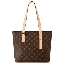 Louis Vuitton Piano Handbag Brown Monogram Canvas Brown