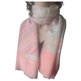 Item de Coleção: Lenço de Joia DIOR - Era John Galliano (Vintage) Rosa Multicor