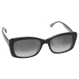 FENDI Zucca Sunglasses plastic Clear FF002/S Auth BA11989A Other