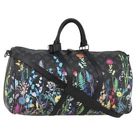 Sac Keepall Bandoulière 50 Eclipse Floral LOUIS VUITTON M45062 Authentique yk20204SM Monogramme