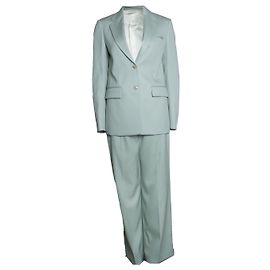 Lanvin, traje en verde menta Verde