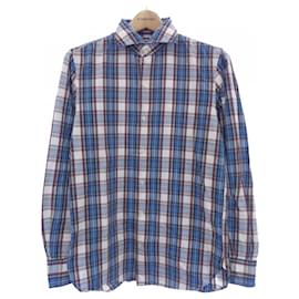 Autre Marque Camicia in cotone Guy Rover Rosso Blu Beige Altro