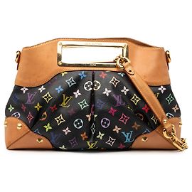Louis Vuitton Borsa Judy MM Monogram Multicolore Nero Nero