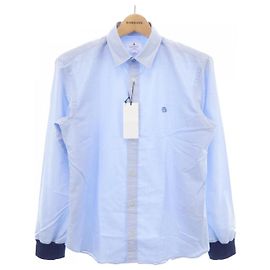 LANVIN en Bleu Hemd Blau