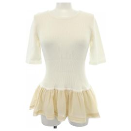 Balenciaga Top White Beige