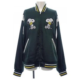 Autre Marque Blouson Kith PEANUTS Verde