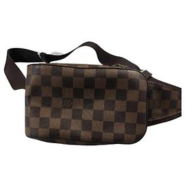 Sac banane Louis Vuitton Geronimo Damier ebène