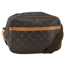 LOUIS VUITTON Borsa a Spalla Reporter PM Monogram M45254 LV Auth 166804 Monogramma