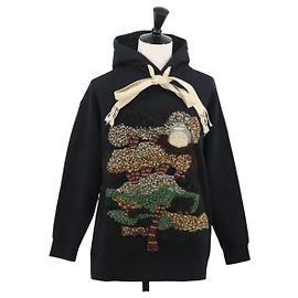 LOEWE ~ Kapuzenpullover Studio Ghibli Mein Nachbar Totoro Baumwolle S Schwarz Auth 167162SM Schwarz