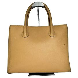 Céline Sac à main vintage Celine Paris beige Beige