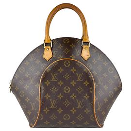 Louis Vuitton Monogram Ellipse MM Handbag Brown Monogram
