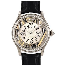 Jaeger LeCoultre Master Control Twinkling Diamond Weißgold Automatik Limited Silber