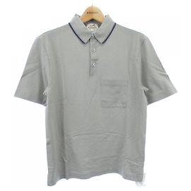 Hermès Polohemd XS Grün Khaki