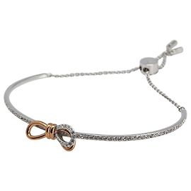 Pulsera de Cristal Bow Lifelong de Swarovski Plata