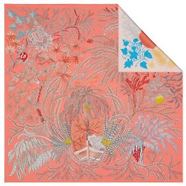 Hermès: Wendeschal "Der Garten der Maler" 90 cm Mehrfarben