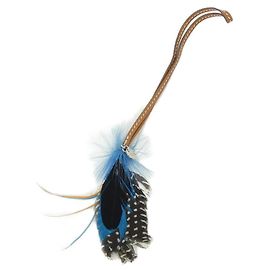 Charm Accessorio Hermès Gris Monsieur Plume Argento Blu D'oro