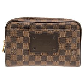 Borsa a Spalla Brooklyn Damier di Louis Vuitton Damier ebene
