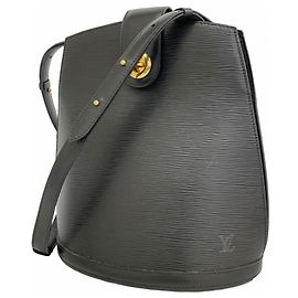 Sac à épaule Cluny Epi Louis Vuitton M52252 Noir Noir