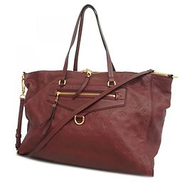 Louis Vuitton Monogram Empreinte Lumineuse GM Tote Bag Rot