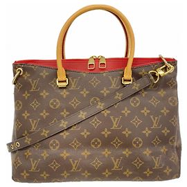 Louis Vuitton Monogram Pallas 2-Wege-Handtasche Andere