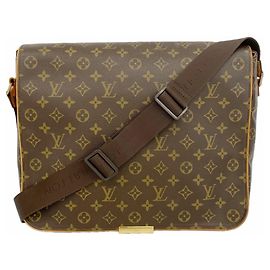 Sac à épaule Monogram Abbesses de Louis Vuitton Marron