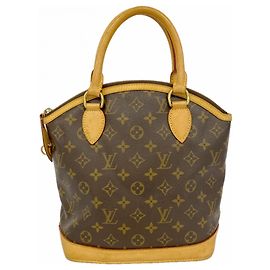 Bolsa Lockit Monogram Louis Vuitton Marrom