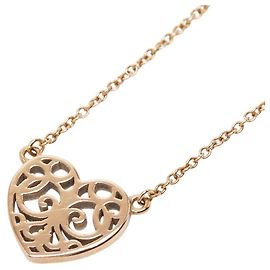 Collier Enchanté en Cœur Tiffany & Co. Doré