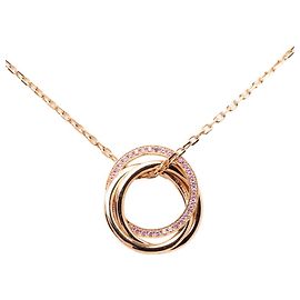 Collar Péndulo Trinity en Oro Rosa de Cartier Otro